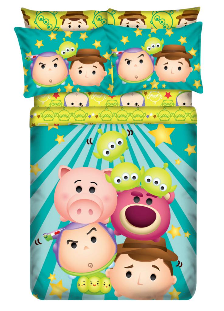 【卡通床品】tsum tsum卡通床笠连枕袋低至$199